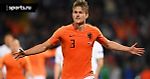 20-летний де Лигт – самый молодой игрок, проведший 20 матчей за Голландию