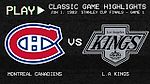 Montreal Canadiens vs. L.A Kings - June 1, 1993 - Stanley Cup Finals: Game 1 | NHL Classics