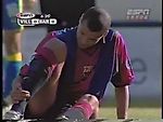 Season 2000/2001. Villarreal CF - FC Barcelona - 4:4