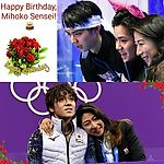 @sweetyuzuruhanyu on Instagram: “Happy Birthday to Amazing and Beautiful Coach - Mihoko Higuchi ! 🎂🎁❤ Mihoko Sensei,Wish You all the Best! Mihoko Sensei has done a lot in…”