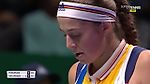 Muguruza vs Ostapenko Best rally / WTA Finals / Singapore 2017 / Group stage
