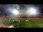 El espectacular recibimiento de la hinchada a Patronato antes del partido contra Boca