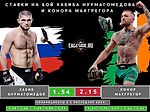 Как букмекеры оценивали шансы Хабиба Нурмагомедова и Конора МакГрегора по ходу их карьер в UFC - Cageside.ru