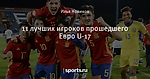 11 лучших игроков прошедшего Евро U-17