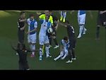 Radja Nainggolan broke Federico Mattiello leg Chievo vs AS Roma 2015