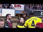 Aston Villa captain Micah Richards discusses 'passion' with angry Aston Villa fans