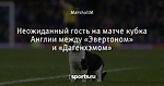 Неожиданный гость на матче кубка Англии между «Эвертоном» и «Дагенхэмом»