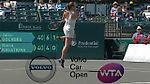 Kasatkina in the air /Görges vs Kasatkina / Charleston 2018 / Quarter-final