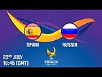 Spain v Russia - Live - FIBA U19 Women's Basketball World Cup 2017