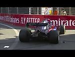 Ricciardo Reverses into Kvyat | 2019 Azerbaijan Grand Prix