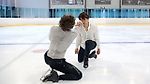 Stéphane Lambiel & Guillaume Cizeron improvise to choreography by Khoudia Touré