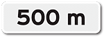 500m, 500m