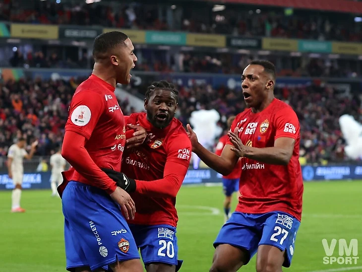 Сауль Гуарирапа, Сейду Койта и Мойзес. ПФК ЦСКА