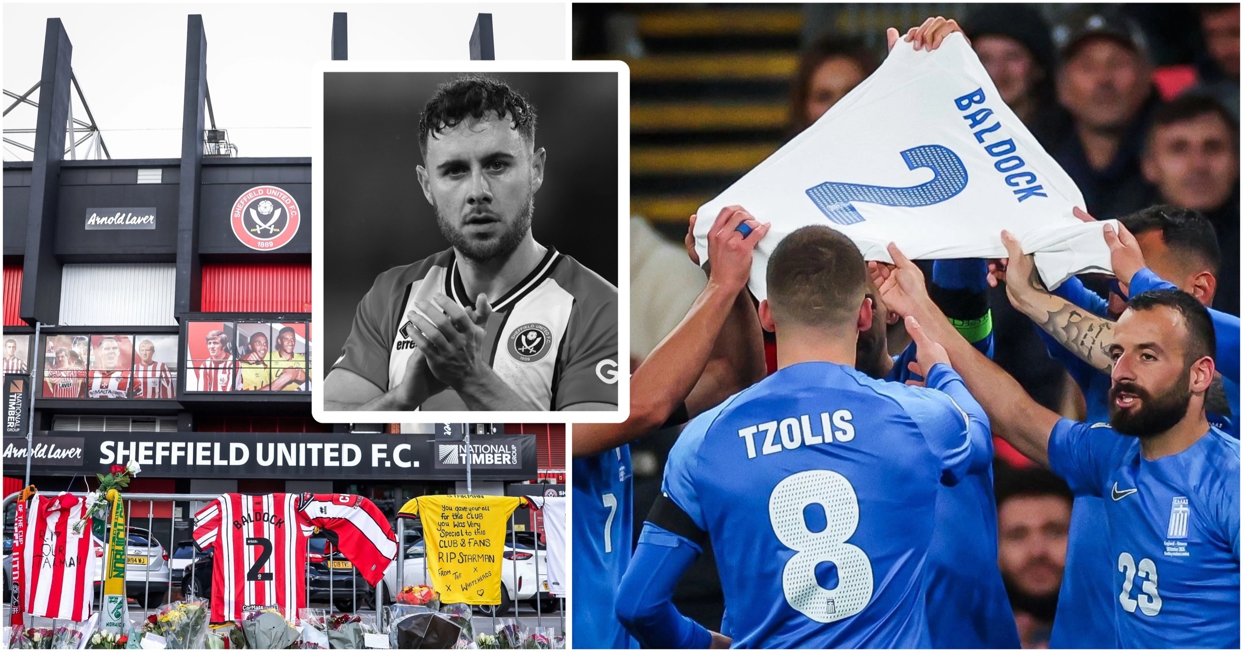 📸 Греки почтили память Джорджа Болдока после победы над Англией. Футболист умер за сутки до матча на «Уэмбли»