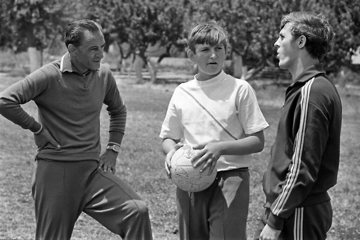 Виталий Шевченко с отцом и братом