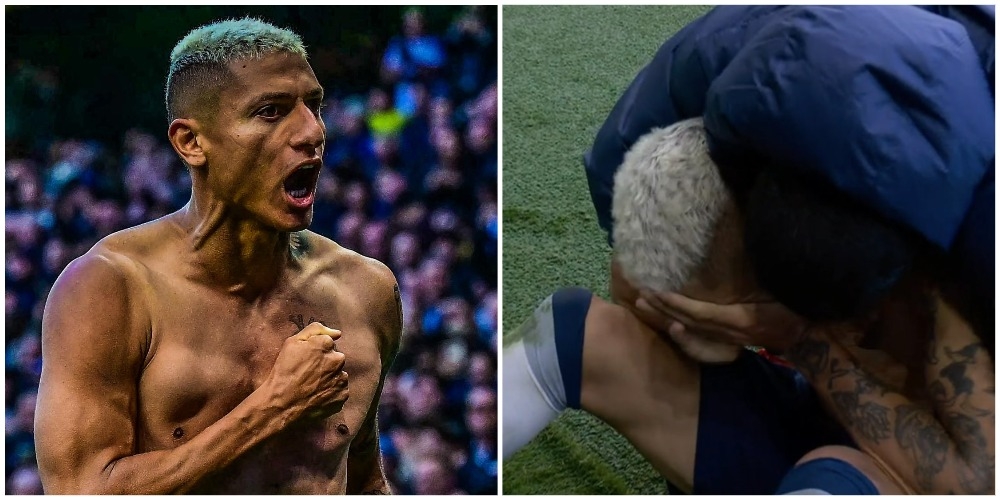 🎥 Ришарлисон дико праздновал гол против «МЮ» – думал, что добыл победу. Через пару минут Де Лигт сравнял счет