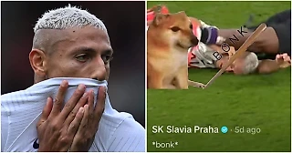 Ришарлисона в «ТикТоке» затроллила пражская «Славия». Бразилец интернет-битву проиграл