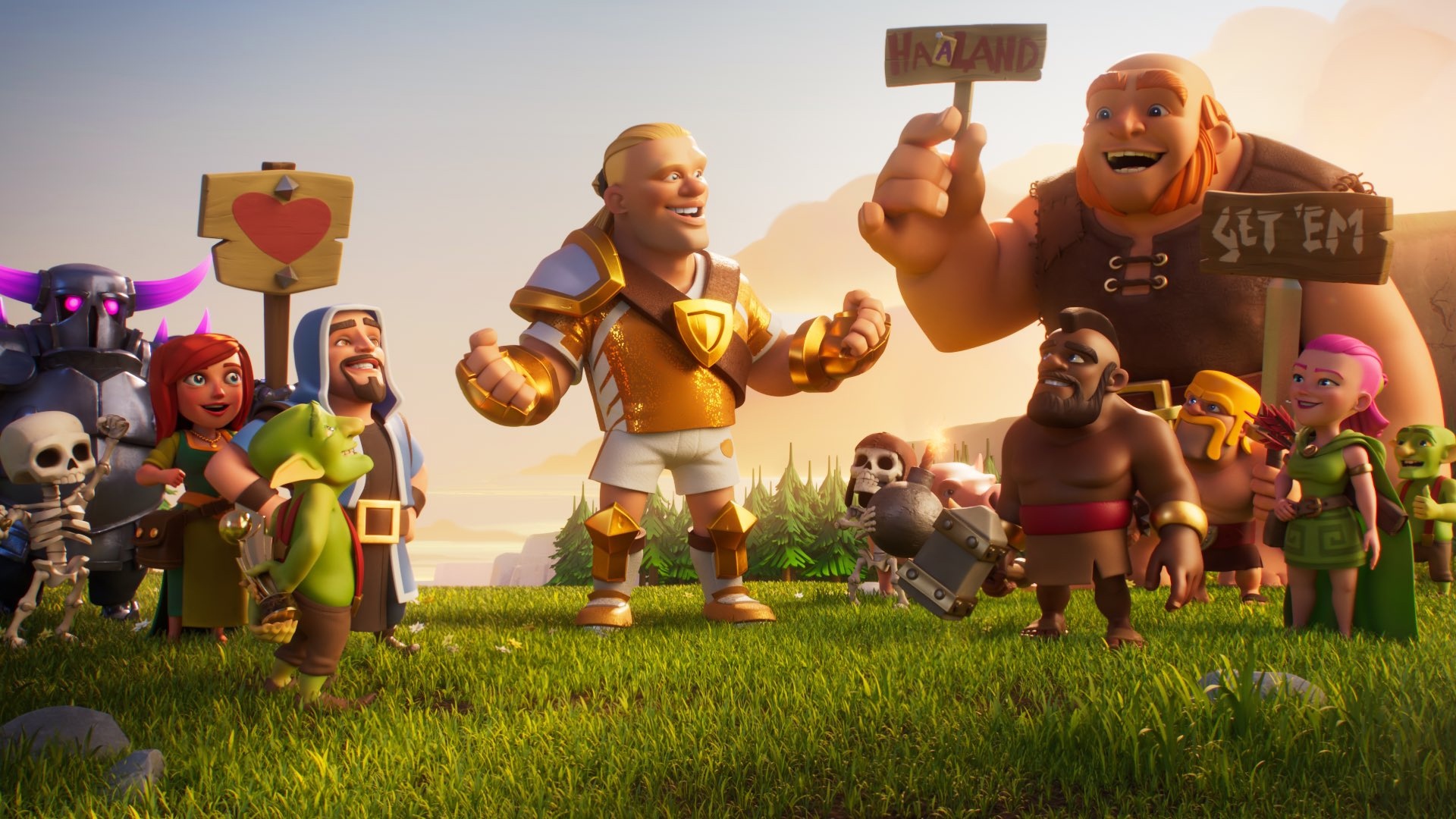 Холанд стал первым живым персонажем игры «Clash of Clans» - Гаспачо - Блоги  Sports.ru