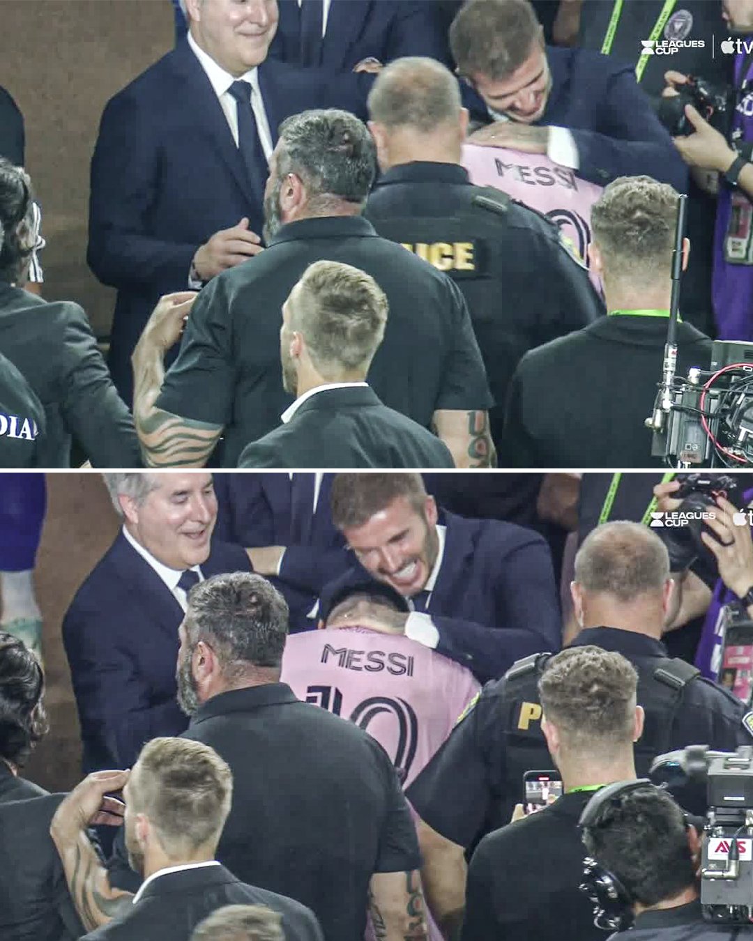 Видео дня: Дэвид Бекхэм не сдержал слезы после победного гола Месси со  штрафного в дебютном матче за «Интер Майами» - Апдейт - Блоги - Sports.ru