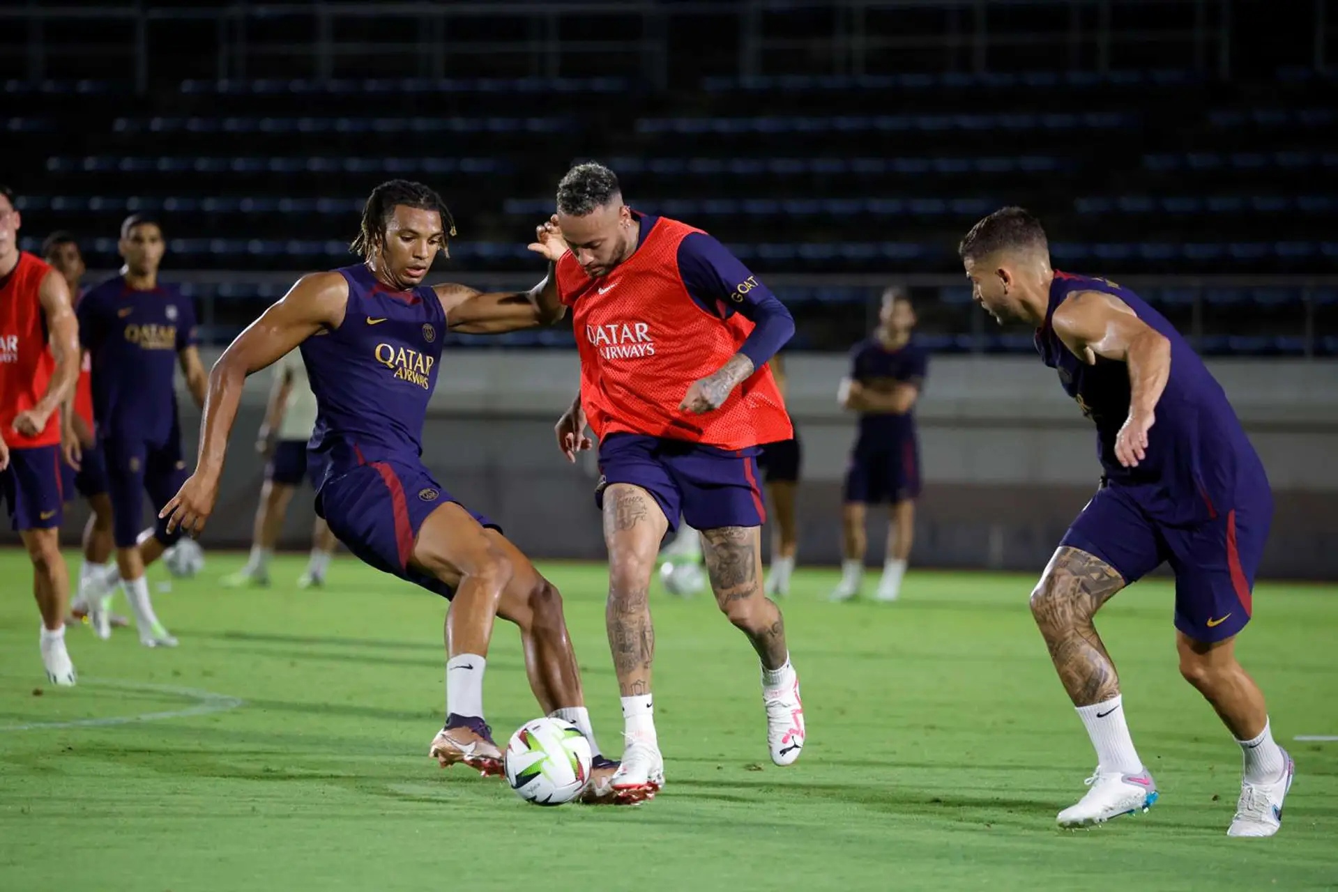 Neymar Training UCL 2020