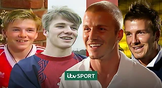 ITV Sport представляет: «Дэвид Бекхэм сквозь года | Легенде Английского футбола исполняется 50 лет!»