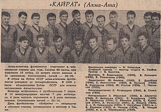 «Кайрат» в шестидесятые годы — самая «блатная» команда в СССР