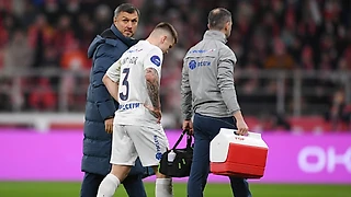 «Пока не могу сказать о серьезности повреждения. Есть сильный ушиб и боль». Круговой — о травме в матче со «Спартаком»