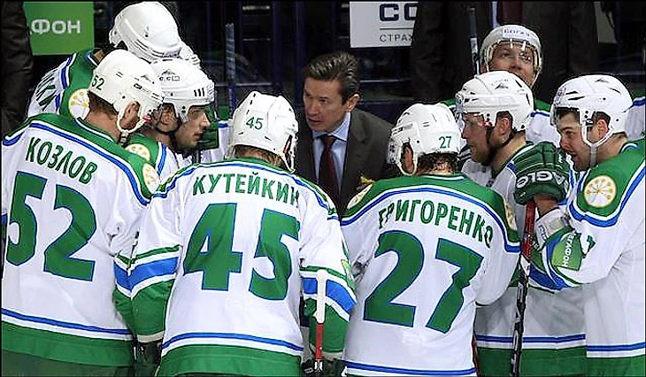 10.04.2010. КХЛ. Плей-офф. 1/2 финала. «Ак Барс» — «Салават Юлаев» — 2:1. Фото 07.