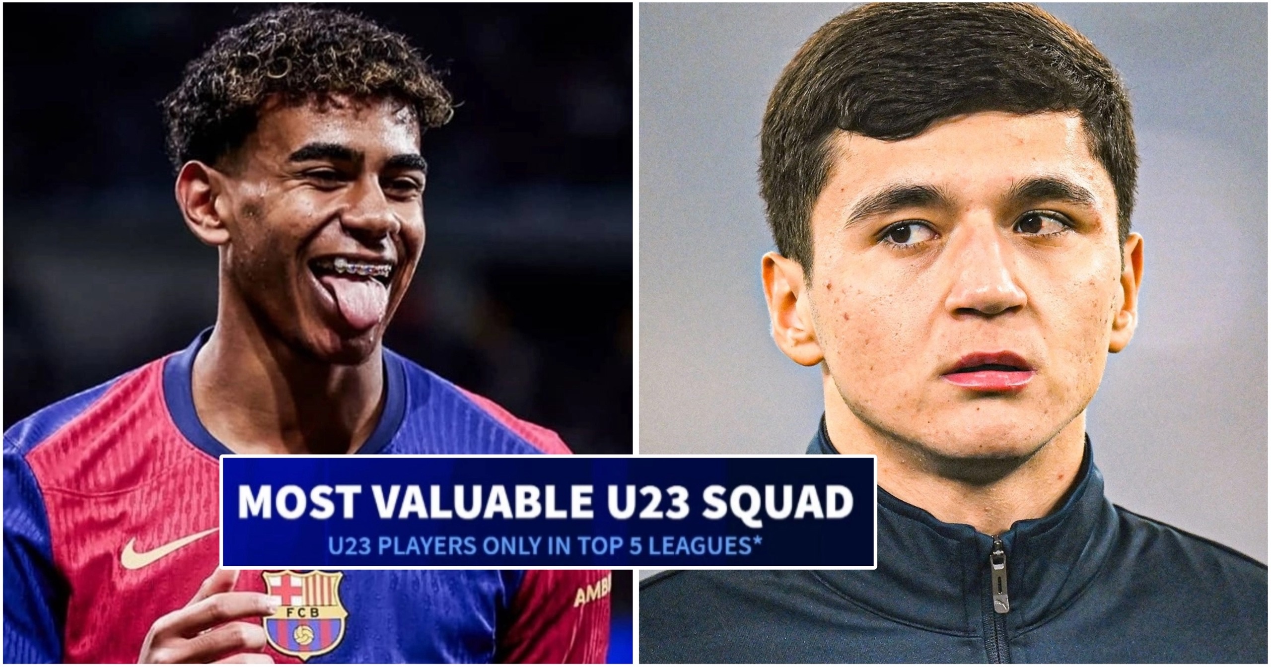 🤑 Топ-20 клубов Европы с самой дорогой молодежью в составе. У «Барсы» вообще есть конкуренты?