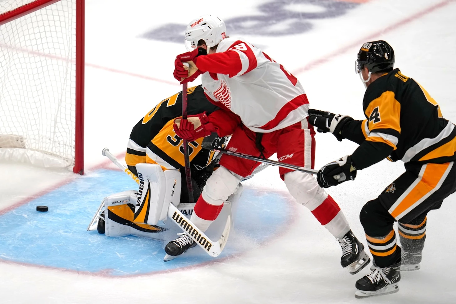 Gibson solid, Leonard scores two, but Red Wings fall in preseason – mlive.com