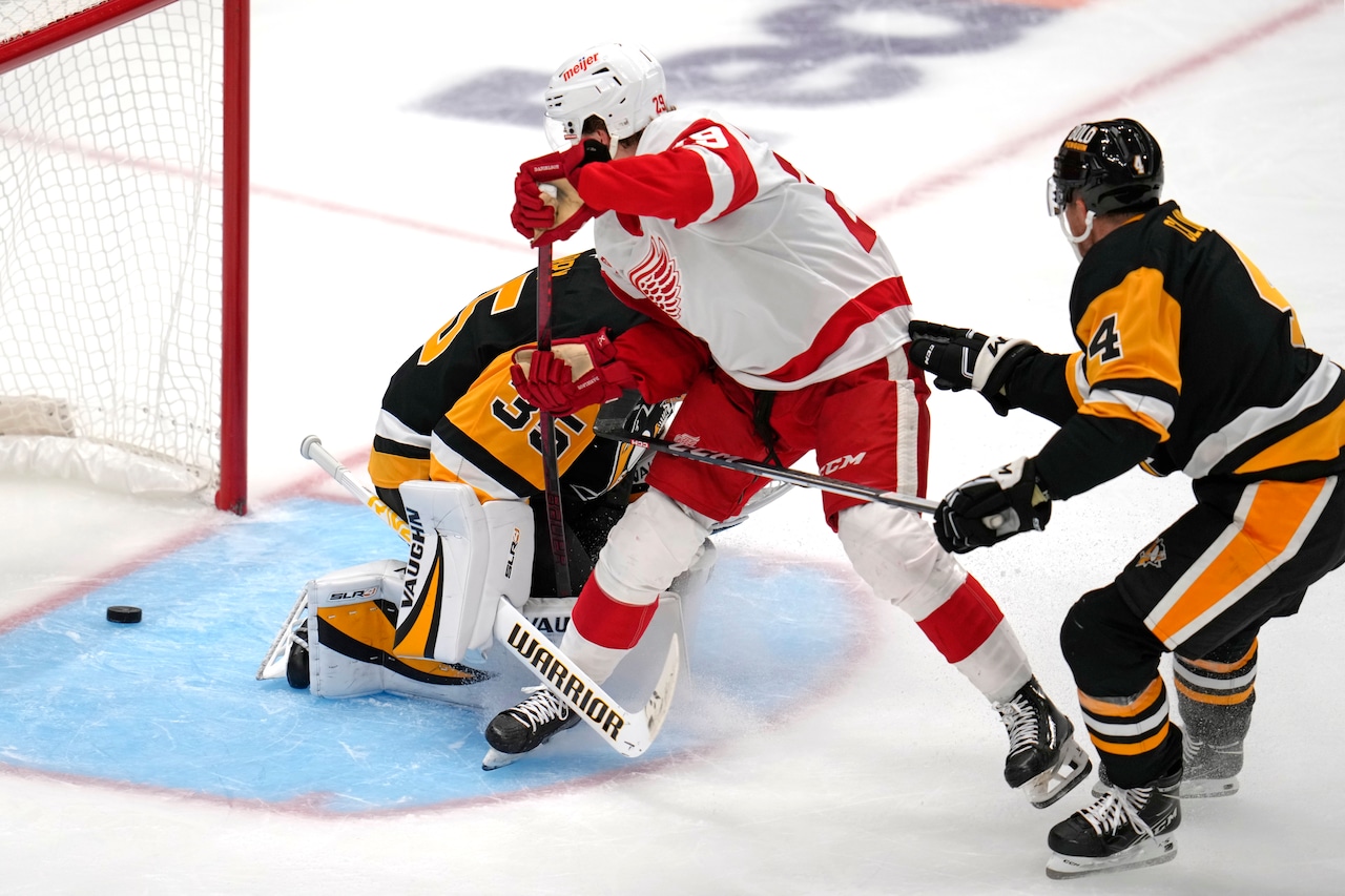Gibson solid, Leonard scores two, but Red Wings fall in preseason – mlive.com