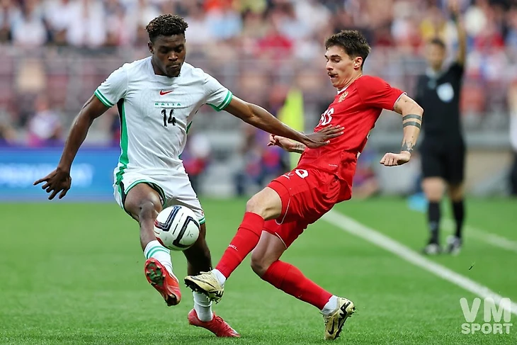 Сборная России-Сборная Нигерии. Футбол