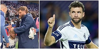 🎥 Добряк Мюллер. Единственный остался отмечать победу над «Лос-Анджелесом» Сона с травмированным партнером