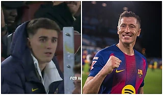 Левандовски не забил пенальти и вошел в историю «Барселоны». Реакция Гави и Фермина – 🙈