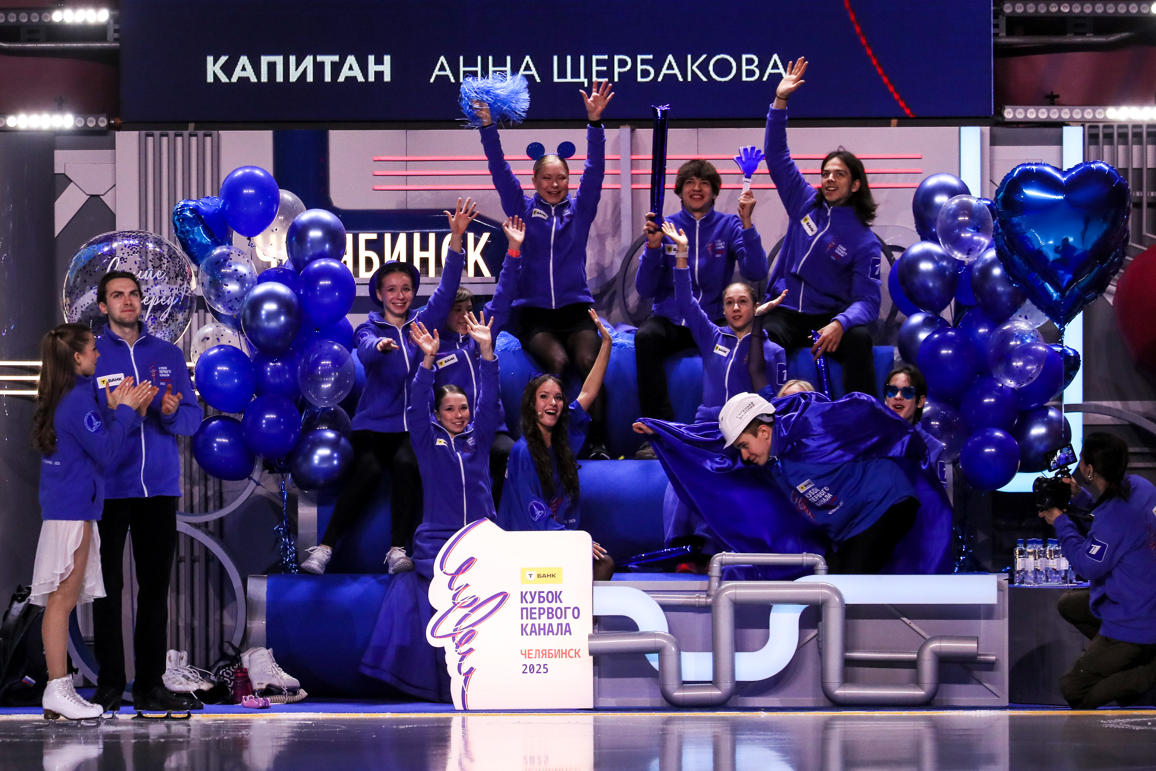 Команда Анны Щербаковой выиграла Кубок Первого канала по фигурному катанию