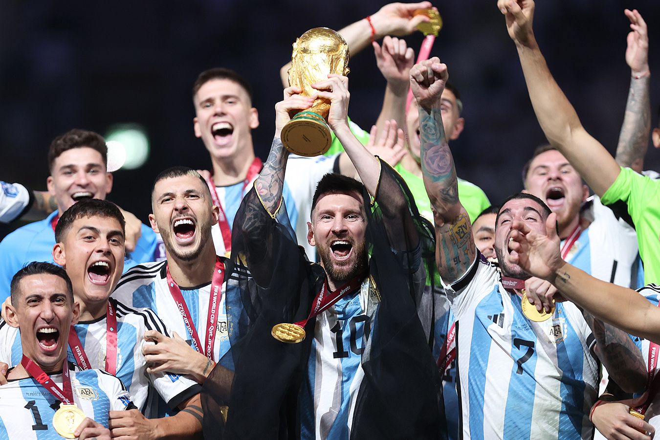 Месси Аргентина 2022 чемпион