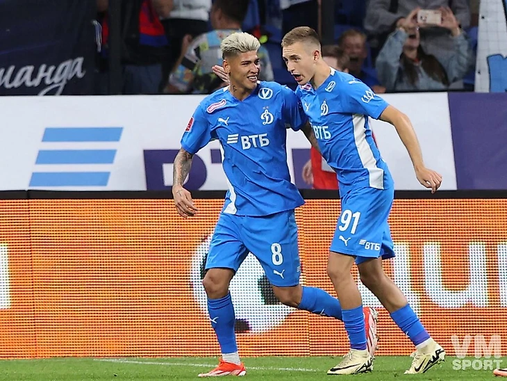 Хорхе Карраскаль и Ярослав Гладышев. ФК Динамо