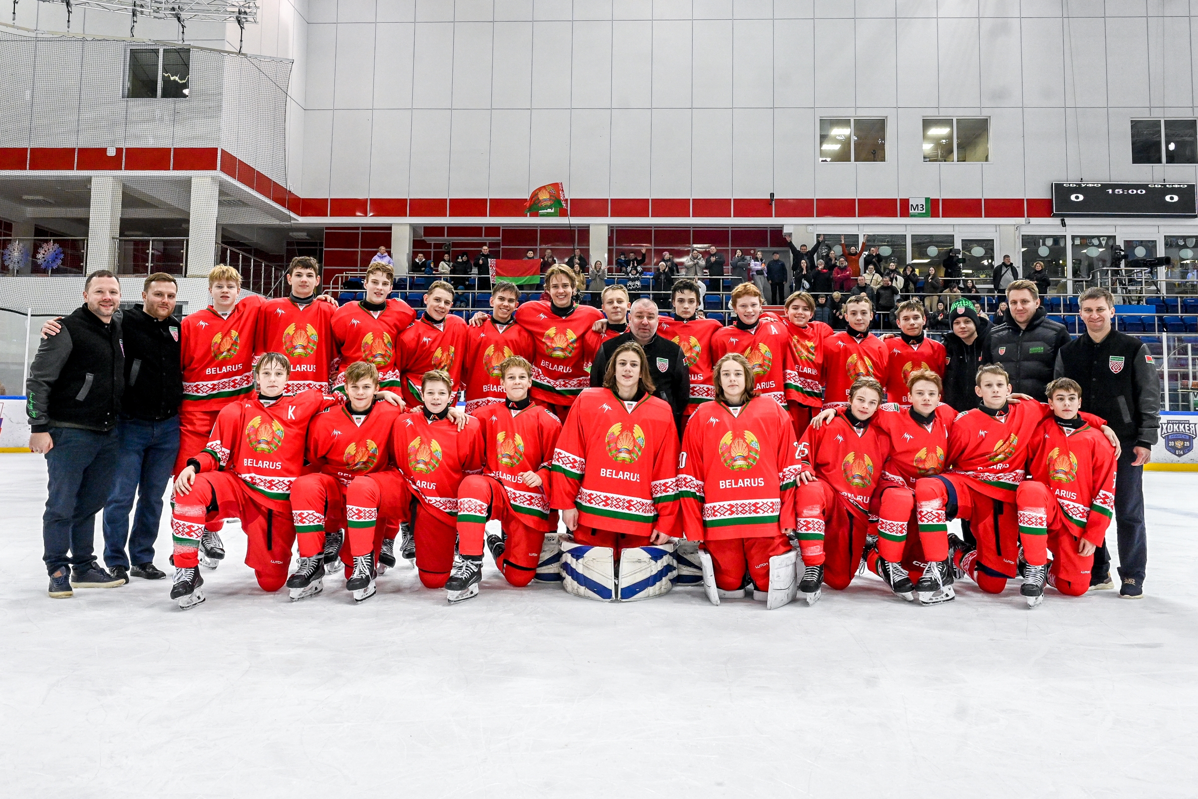 Символическая пятерка белорусских хоккеистов, выступавших на турнире «Территория хоккея» в возрастных категориях U-14, 15