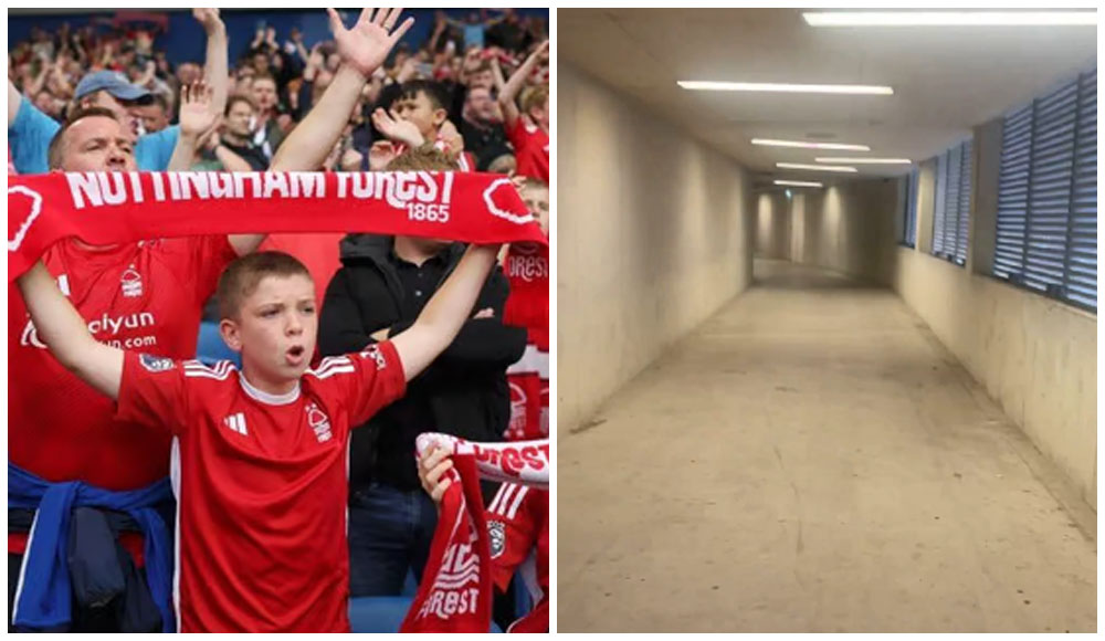 Путь на фанатский гостевой сектор стадиона «Утрехта» – катакомбы. Завтра там сыграет «Ноттингем Форест»