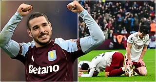 📸🎥 Буэндиа из «Виллы» вырвал у «Арсенала» победу на 95-й минуте! Соперники показали такие разные эмоции