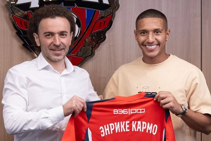 Энрике Кармо в ЦСКА