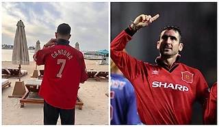 ☝🏼 «Прощай», – написал Бензема в ретро-форме «МЮ» с фамилией Кантона. Это еще что?