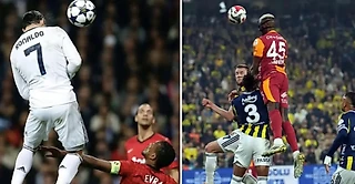 Головокружительный прыжок Осимхена на 2,81 метра! Но Роналду все равно прыгал выше 😮