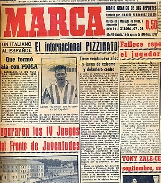 Альберто Пиццинато — нападающий «Эспаньола» и сборной Италии, который никогда не играл в футбол