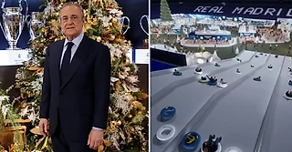 «Сантьяго Бернабеу» превратится в рождественский тематический парк — всего на неделю