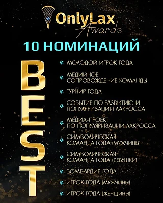 Only Lax Awards: анонс 10 номинаций года