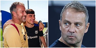 🎥 Педри назвал Флика отцом «Барсы». Успокоил – Ханси подопечных не бьет