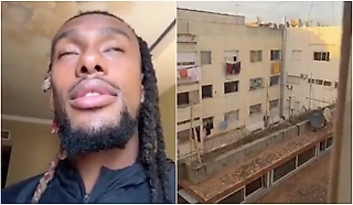 Ивоби показал вид из окна отеля в Марокко, куда заселился со сборной Нигерии