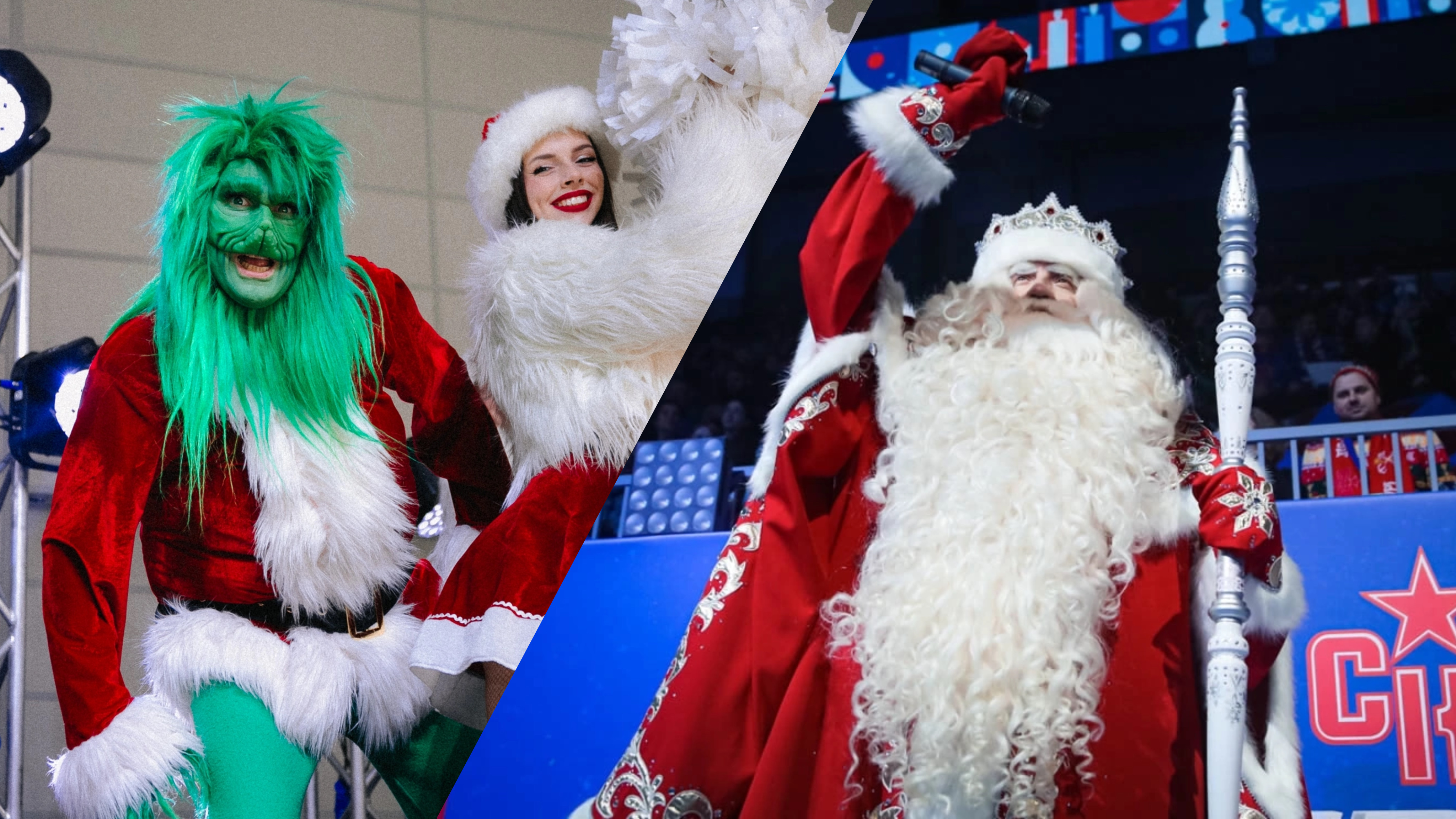 Фотография поста в ленте Как проходили домашние матчи команд КХЛ в новогодний период? Самые яркие акции и креативные идеи клубов