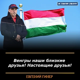 Гинер назвал Венгрию друзьями за блокировку санкций Евросоюза